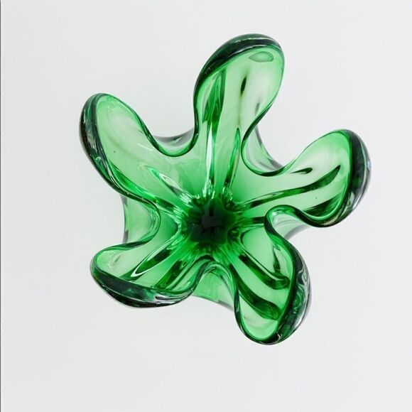 VINTAGE Mid Century Art Glass Handkerchief Bowl / Centrepiece​​​ - Picture 10 of 10